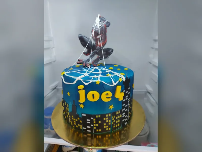 The City of Spiderman Cakes Selection