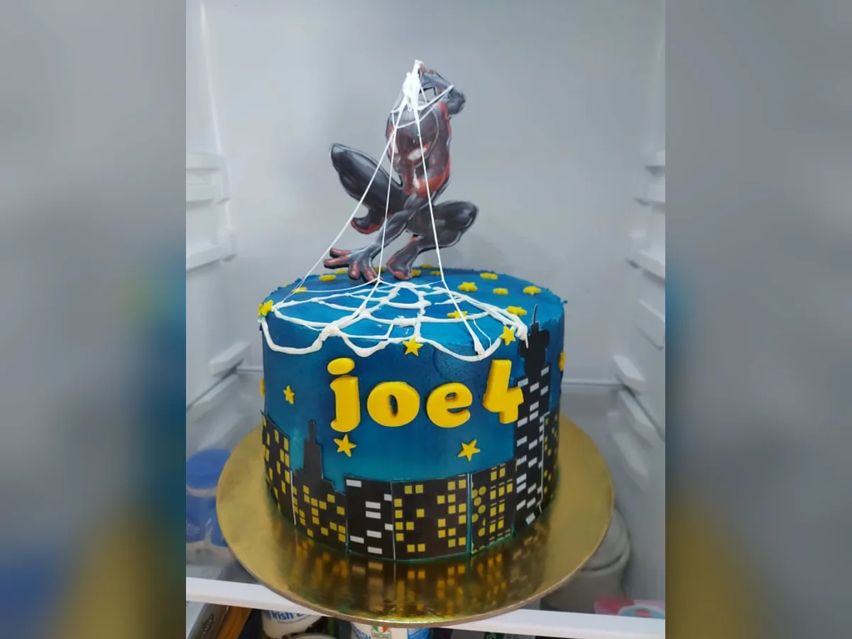 The City of Spiderman Cakes Selection